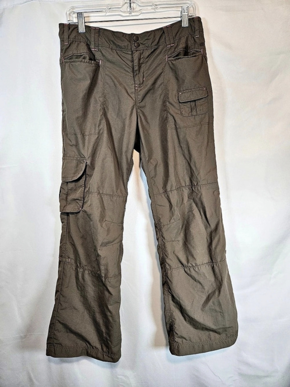 REI Girls Cargo Convertible Pants Nylon Size XL (18) Adjustable Waist